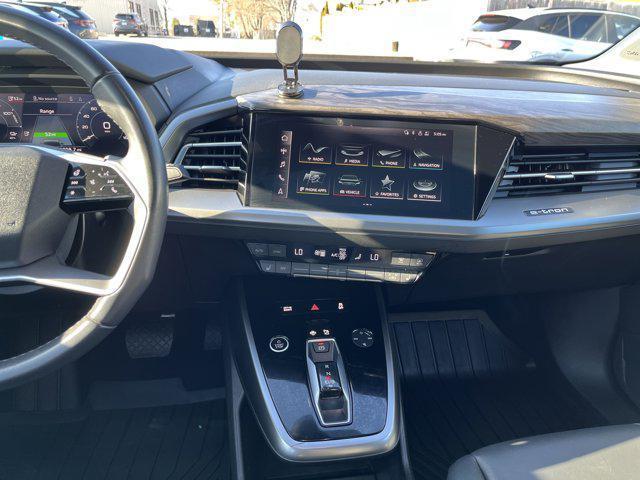 used 2022 Audi Q4 e-tron car, priced at $31,900