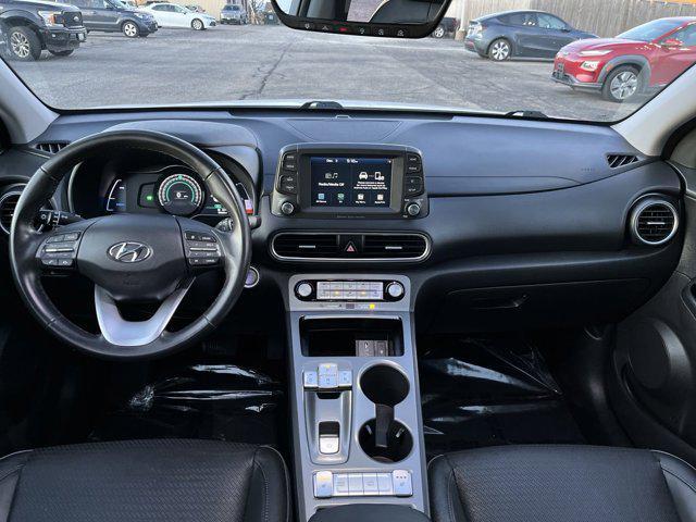 used 2021 Hyundai Kona EV car, priced at $20,300