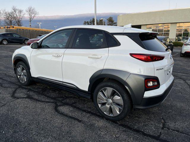 used 2021 Hyundai Kona EV car, priced at $20,300