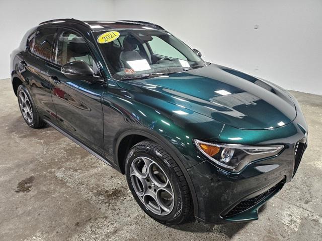 used 2021 Alfa Romeo Stelvio car, priced at $25,633