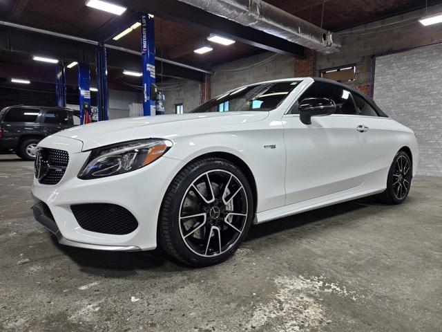 used 2018 Mercedes-Benz AMG C 43 car, priced at $36,993