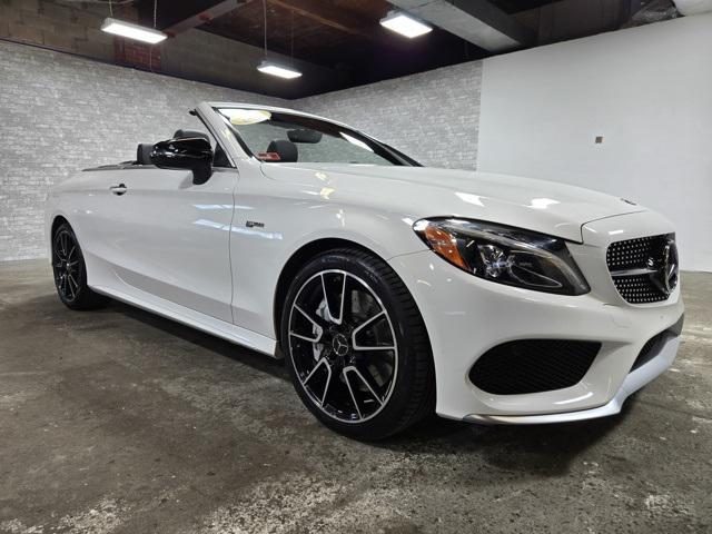 used 2018 Mercedes-Benz AMG C 43 car, priced at $36,993