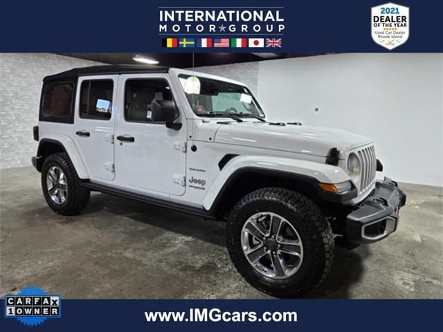 used 2020 Jeep Wrangler Unlimited car, priced at $34,174