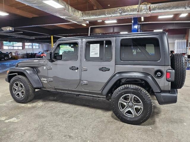 used 2021 Jeep Wrangler Unlimited car, priced at $30,643
