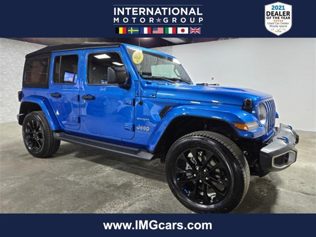 used 2023 Jeep Wrangler 4xe car, priced at $38,381