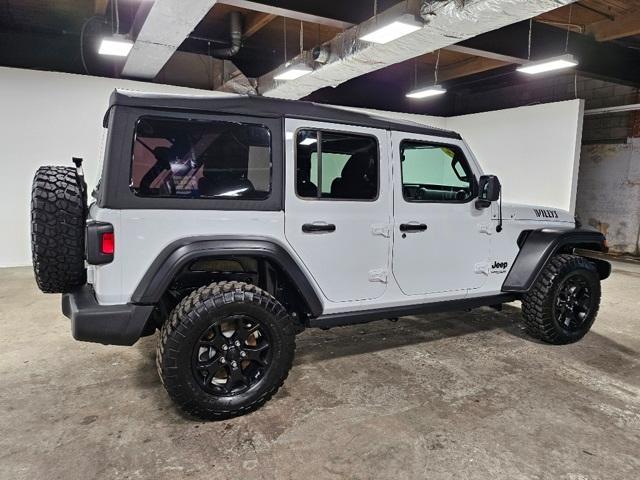 used 2022 Jeep Wrangler Unlimited car, priced at $36,486