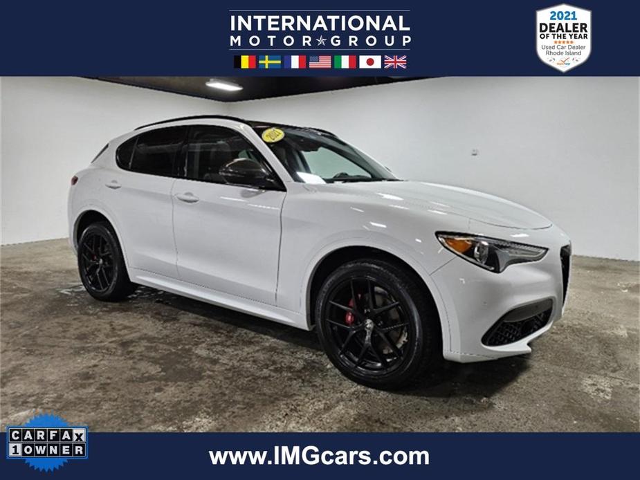 used 2021 Alfa Romeo Stelvio car, priced at $27,577