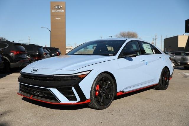 new 2025 Hyundai Elantra N car, priced at $36,480