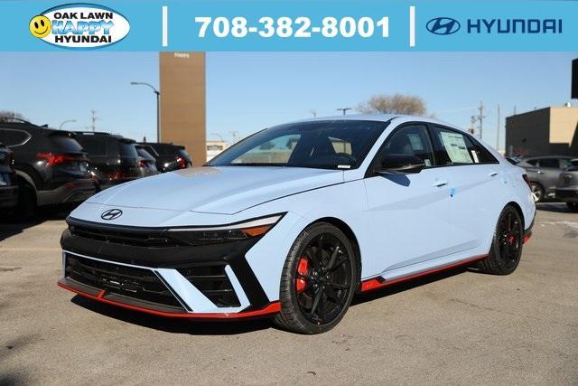 new 2025 Hyundai Elantra N car, priced at $36,480