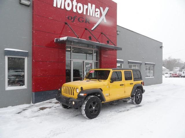 used 2020 Jeep Wrangler Unlimited car, priced at $22,875