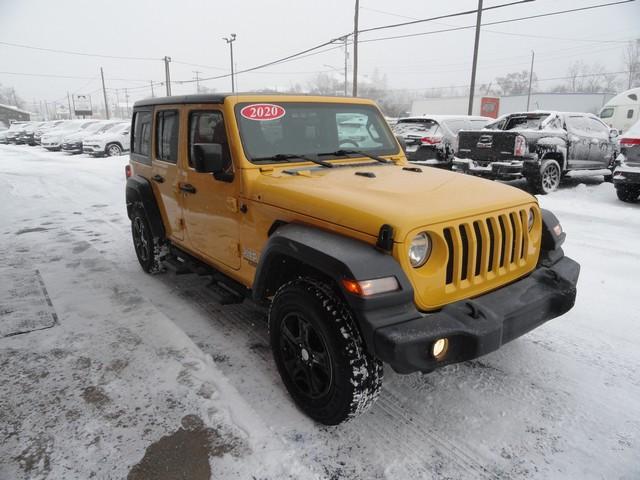 used 2020 Jeep Wrangler Unlimited car, priced at $22,875