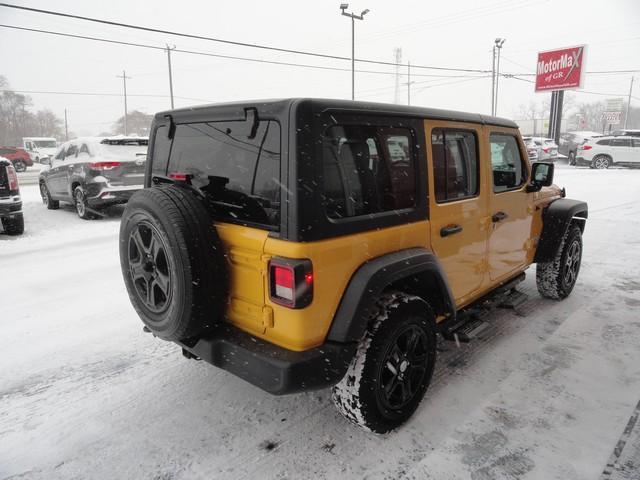 used 2020 Jeep Wrangler Unlimited car, priced at $22,875