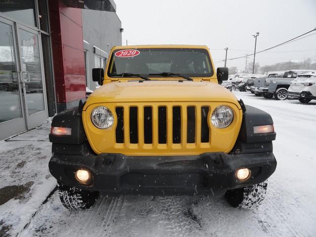 used 2020 Jeep Wrangler Unlimited car, priced at $22,875