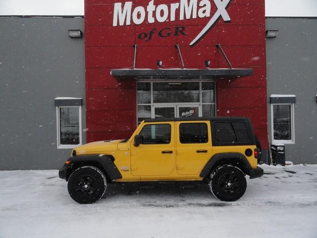 used 2020 Jeep Wrangler Unlimited car, priced at $22,875