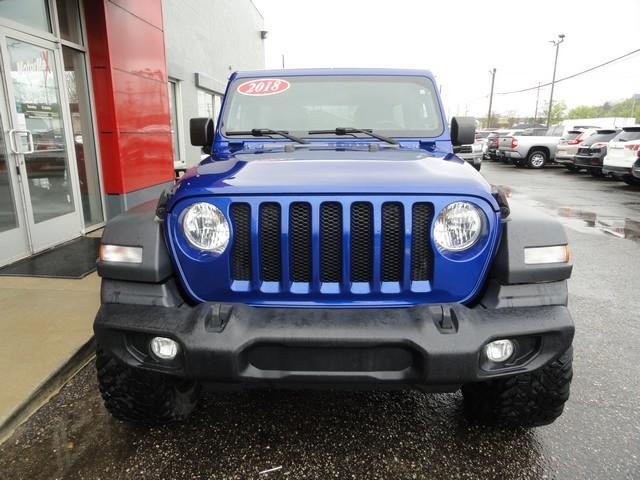 used 2018 Jeep Wrangler Unlimited car, priced at $24,875