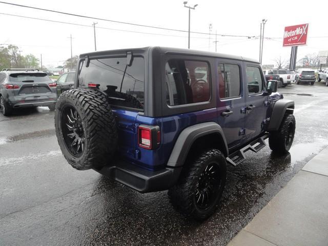 used 2018 Jeep Wrangler Unlimited car, priced at $24,875