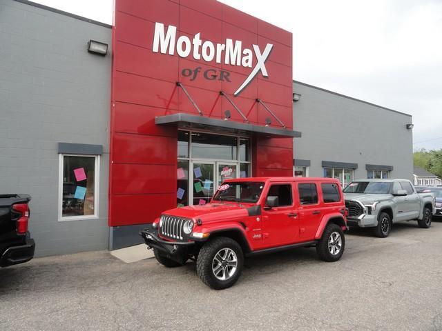 used 2020 Jeep Wrangler Unlimited car, priced at $23,455
