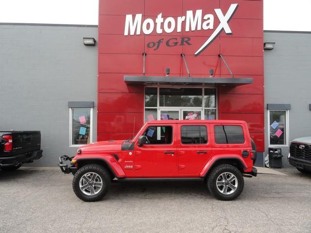 used 2020 Jeep Wrangler Unlimited car, priced at $23,455
