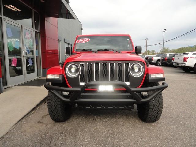 used 2020 Jeep Wrangler Unlimited car, priced at $23,455