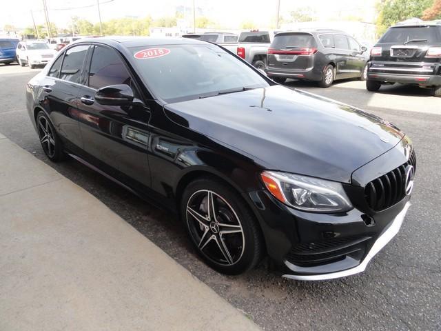 used 2018 Mercedes-Benz AMG C 43 car, priced at $26,875