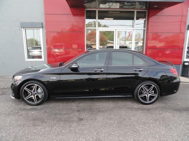 used 2018 Mercedes-Benz AMG C 43 car, priced at $26,875