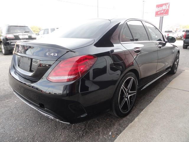 used 2018 Mercedes-Benz AMG C 43 car, priced at $26,875