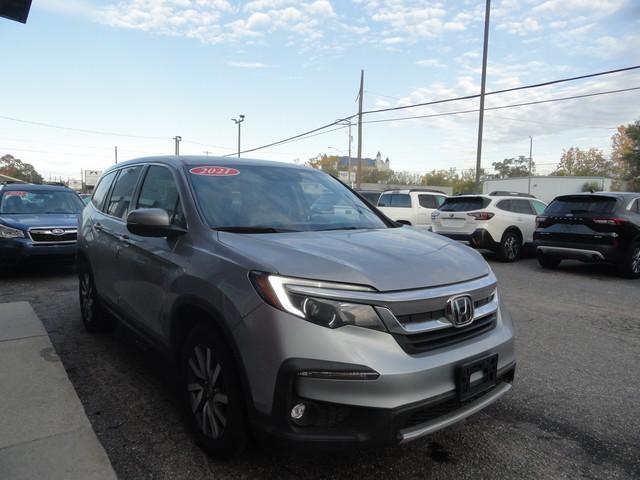 used 2021 Honda Pilot car, priced at $23,875