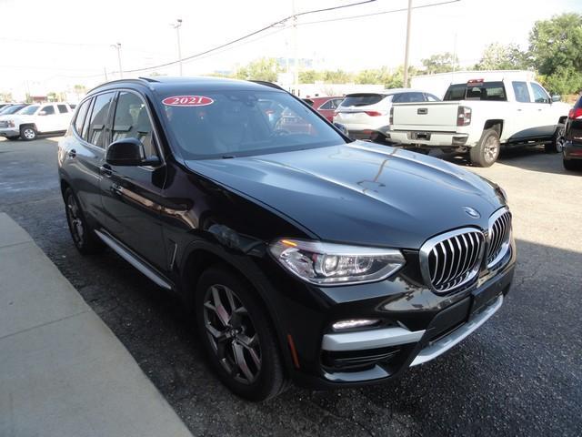 used 2021 BMW X3 car, priced at $25,875