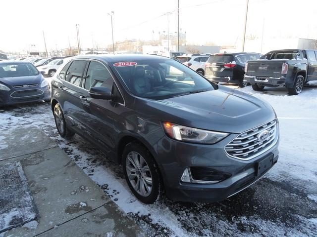 used 2021 Ford Edge car, priced at $17,455