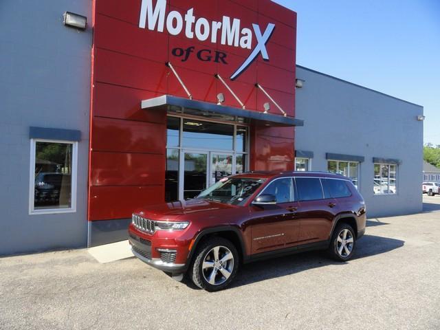 used 2021 Jeep Grand Cherokee L car, priced at $27,875