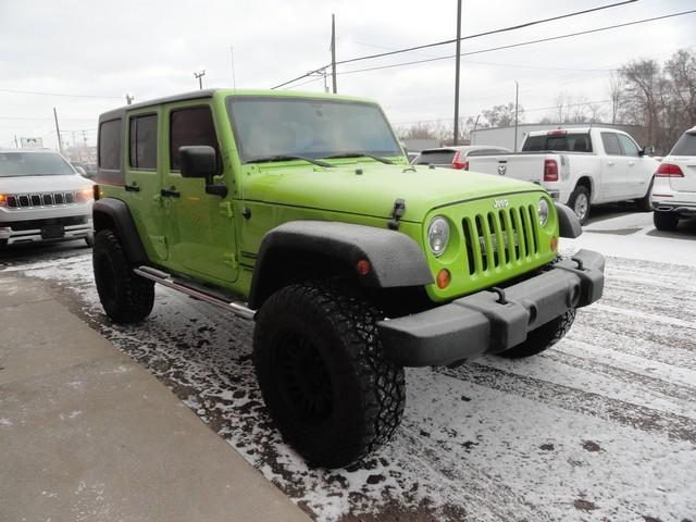 used 2013 Jeep Wrangler Unlimited car, priced at $18,455