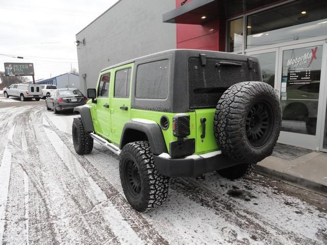 used 2013 Jeep Wrangler Unlimited car, priced at $18,455