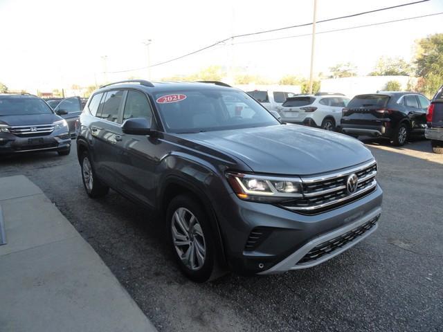 used 2021 Volkswagen Atlas car, priced at $17,875