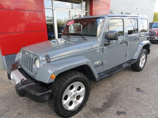 used 2014 Jeep Wrangler Unlimited car, priced at $14,875