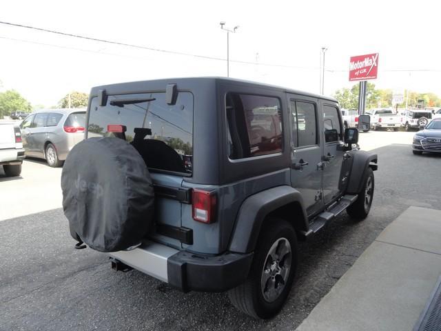 used 2015 Jeep Wrangler Unlimited car, priced at $20,875