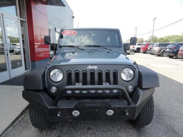 used 2015 Jeep Wrangler Unlimited car, priced at $20,875