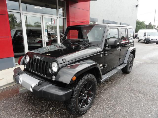 used 2015 Jeep Wrangler Unlimited car, priced at $14,675