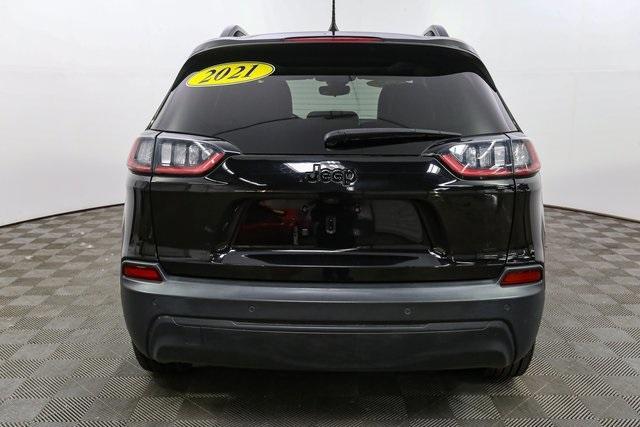 used 2021 Jeep Cherokee car, priced at $20,994