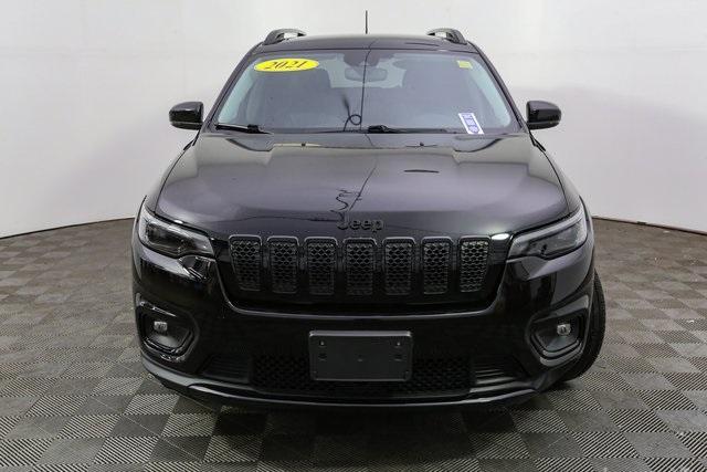 used 2021 Jeep Cherokee car, priced at $20,994
