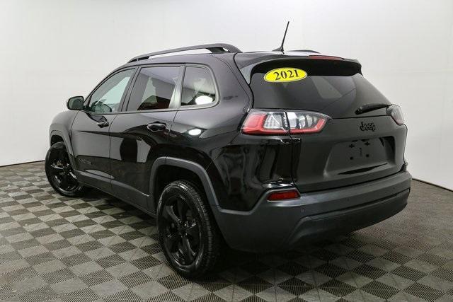 used 2021 Jeep Cherokee car, priced at $20,994