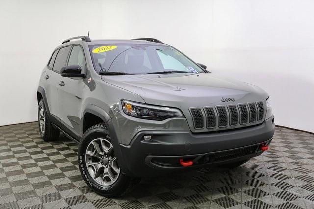 used 2022 Jeep Cherokee car, priced at $28,994