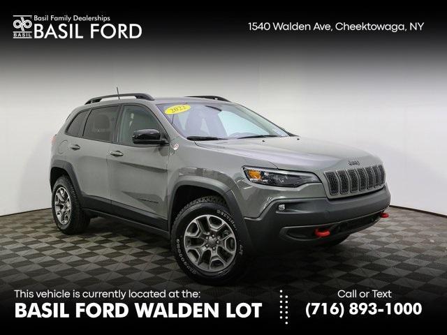 used 2022 Jeep Cherokee car, priced at $28,994