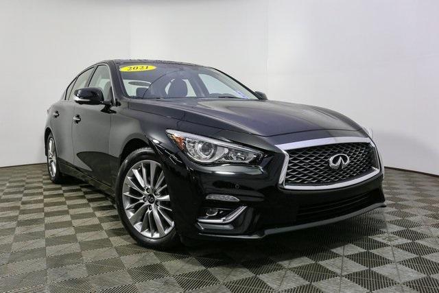 used 2021 INFINITI Q50 car, priced at $24,996