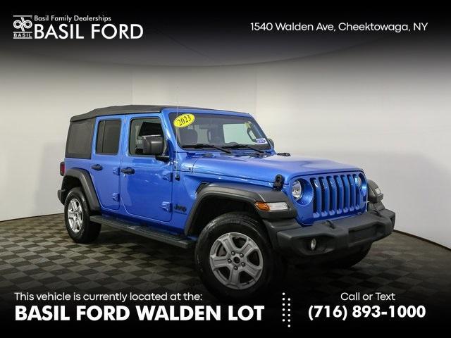 used 2023 Jeep Wrangler car, priced at $30,884