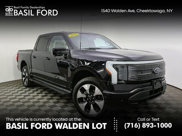 used 2022 Ford F-150 Lightning car, priced at $49,986