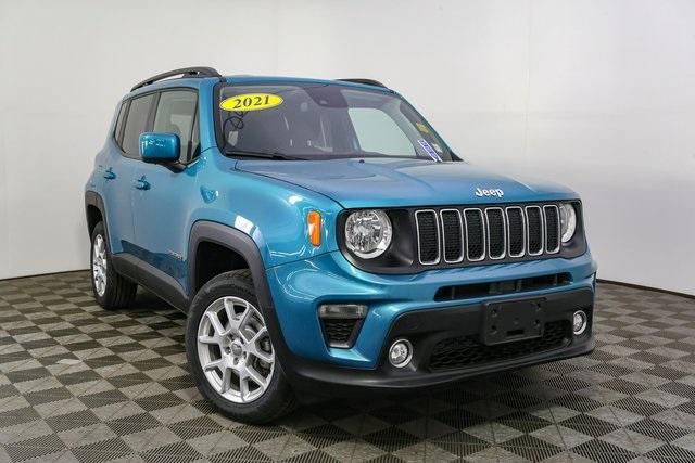 used 2021 Jeep Renegade car, priced at $20,996
