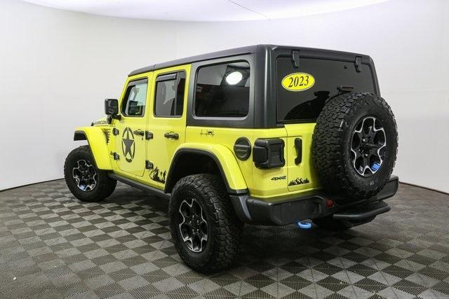 used 2023 Jeep Wrangler 4xe car, priced at $36,554
