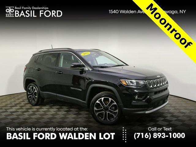 used 2022 Jeep Compass car, priced at $24,994