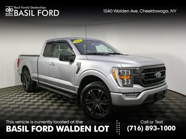 used 2021 Ford F-150 car, priced at $36,874