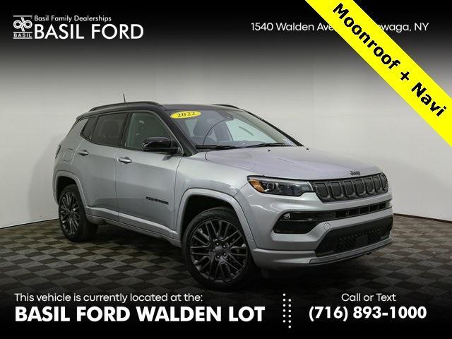 used 2022 Jeep Compass car, priced at $26,874